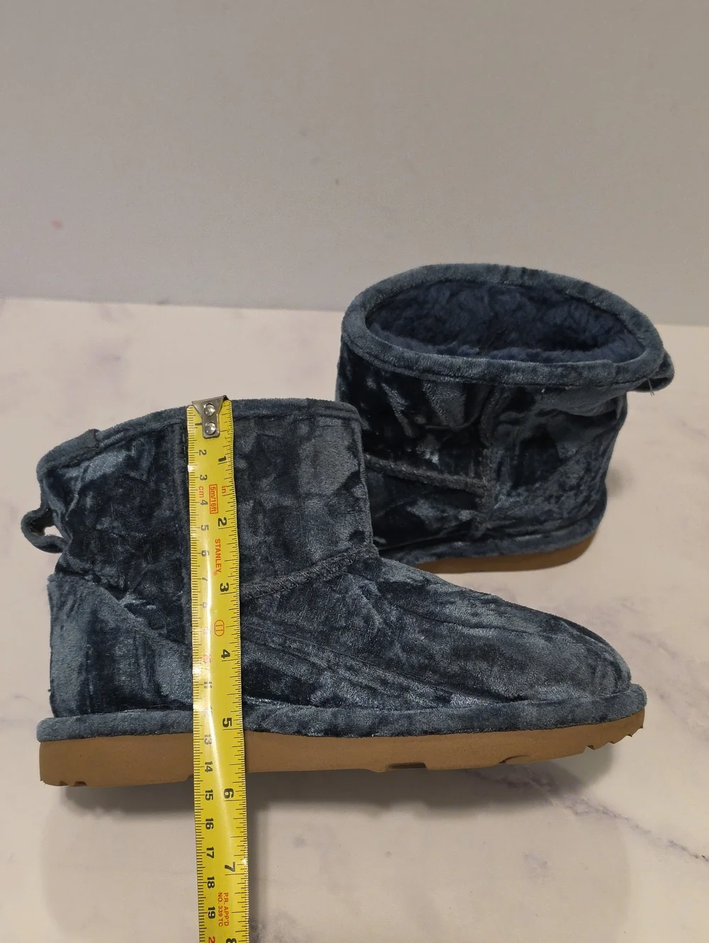 UGG Kids Plush Winter Boot - Blue
